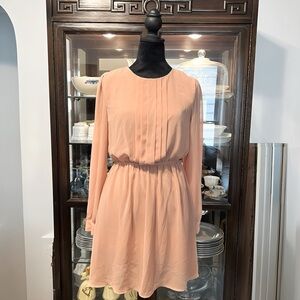 Forever 21 Pink Bishop Sleeve Sundress